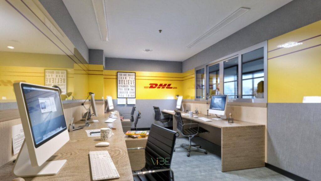 DHL OFFICE - interior and turnkey