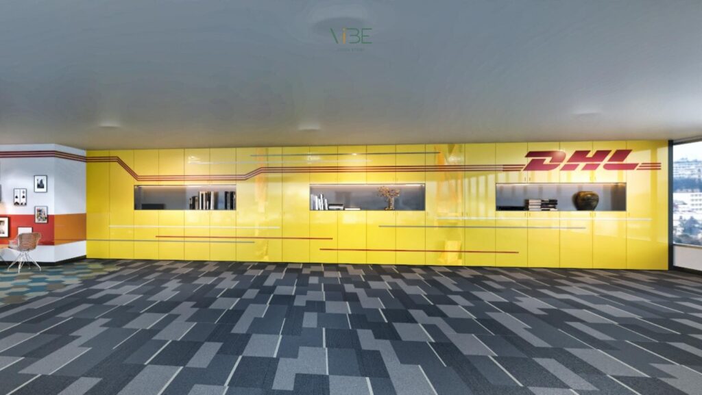 DHL OFFICE - interior and turnkey